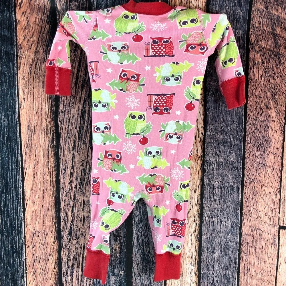 Hanna Andersson Holiday Winter Owl Organic Pajama